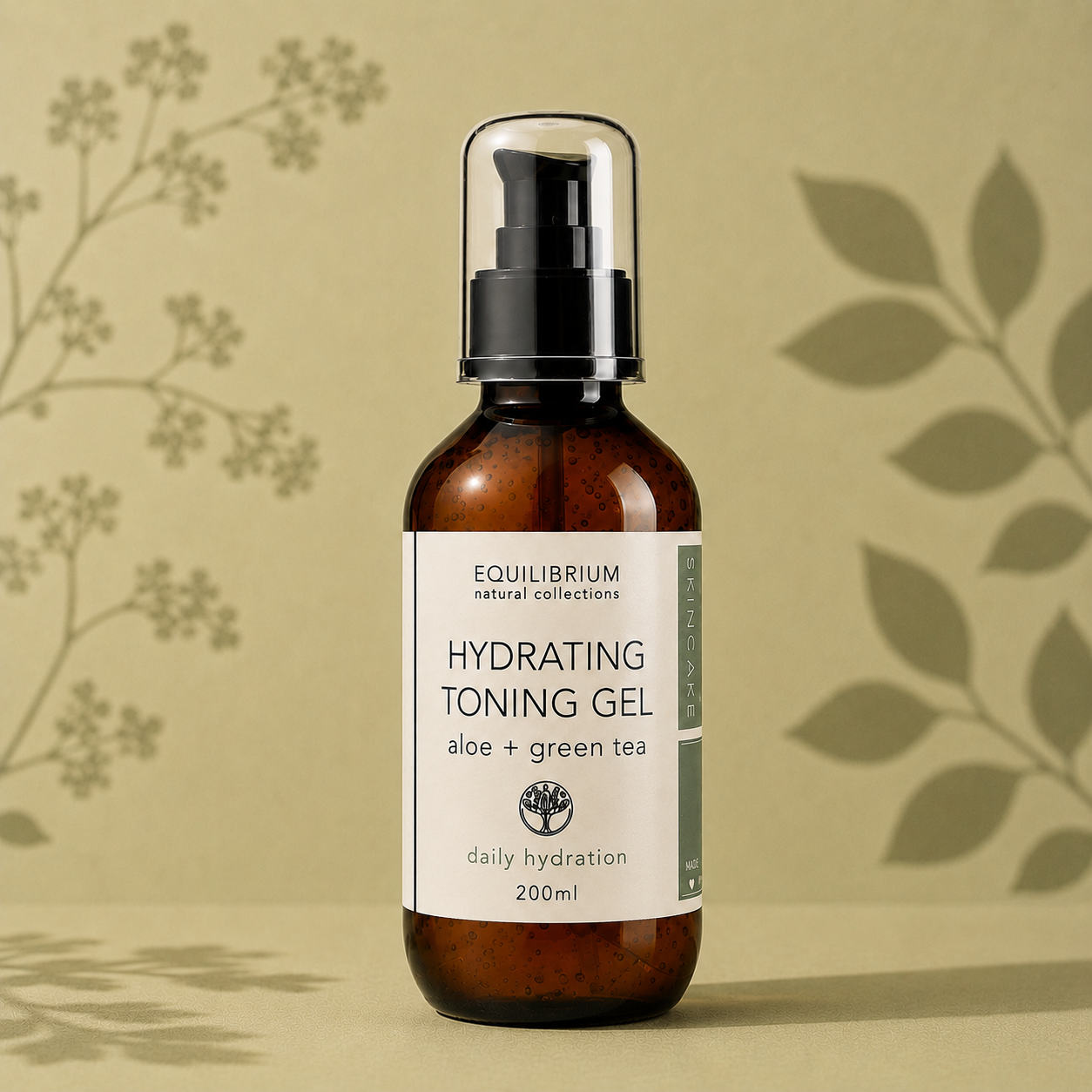 NATURAL HYDRATING TONING GEL 200ML