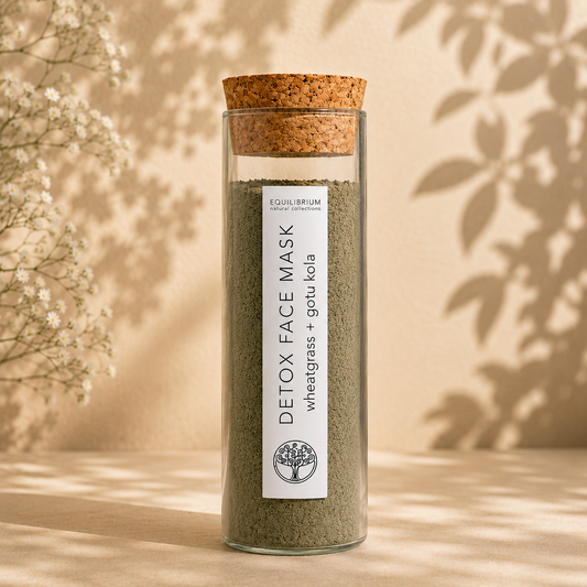 DETOX FACE MASK WHEATGRASS + GOTU KOLA
