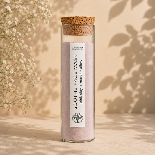 SOOTHE FACE MASK PINK CLAY + MARSHMALLOW