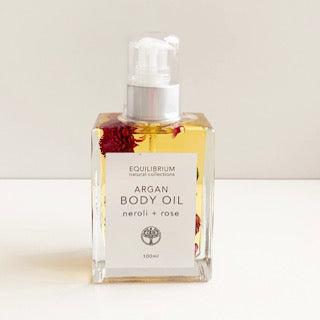 ARGAN BODY OIL ROSE + NEROLI 100ML