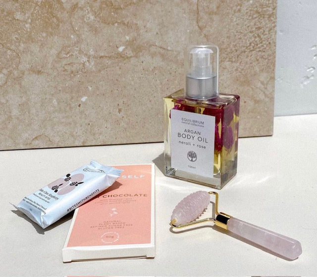 ARGAN BODY OIL ROSE + NEROLI 100ML