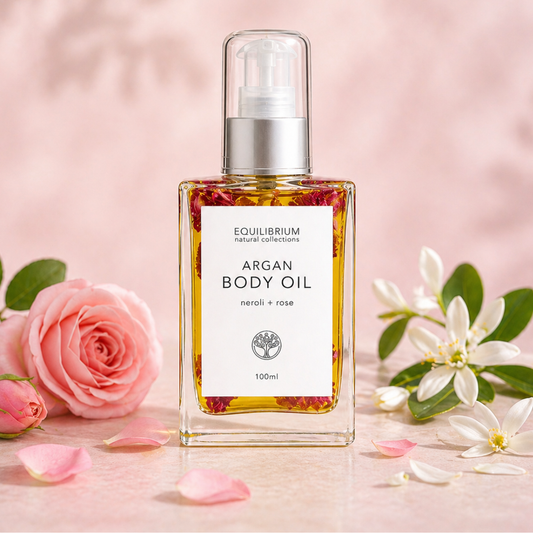 ARGAN BODY OIL ROSE + NEROLI 100ML