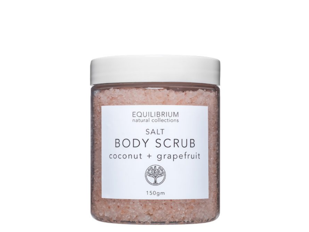 NATURAL BODY SCRUB SALT COCONUT + GRAPEFRUIT 200G