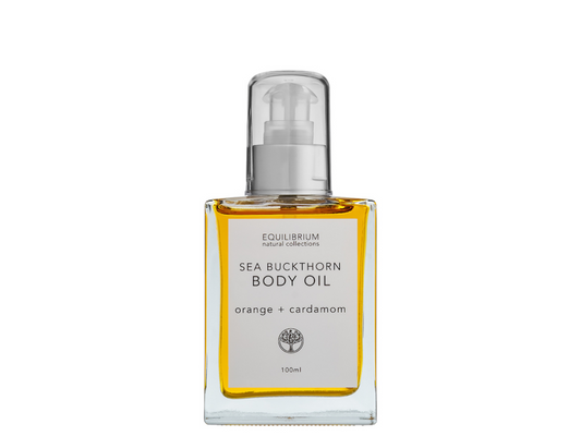 SEA BUCKTHORN BODY OIL ORANGE + CARDAMON 100ML