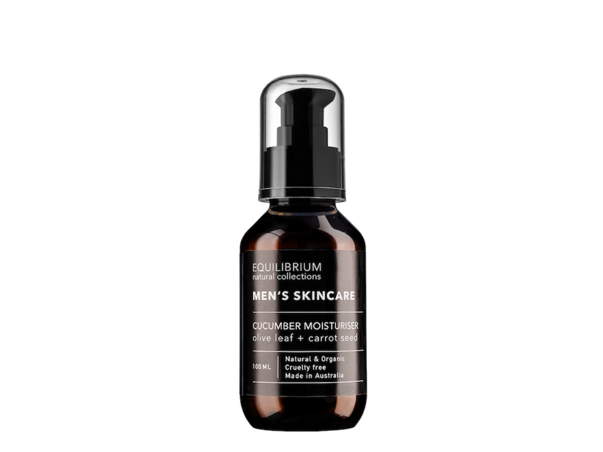MEN'S CUCUMBER MOISTURISER OLIVE LEAF + CARROT SEED