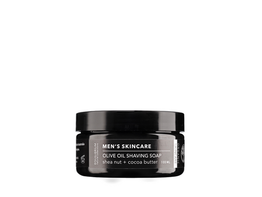 OLIVE OIL SHAVING SOAP SHEA NUT + COCOA BUTTER