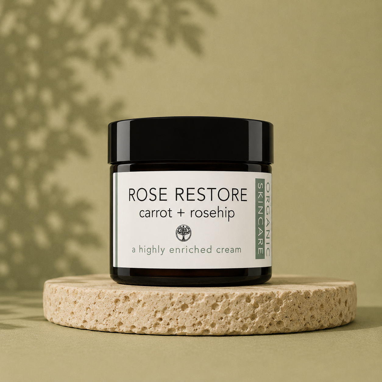 NATURAL ROSE RESTORE CREAM 60G