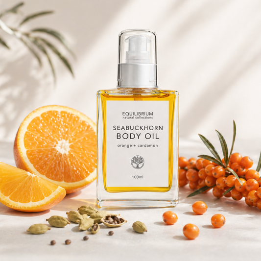 SEA BUCKTHORN BODY OIL ORANGE + CARDAMON 100ML