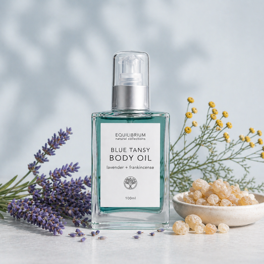 BLUE TANSY BODY OIL LAVENDER + FRANKINCENSE 100ML