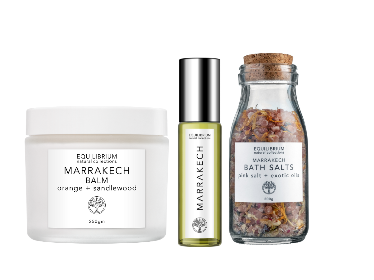 Marrakech Self-Care Ritual – Balm, Perfume & Bath Salts