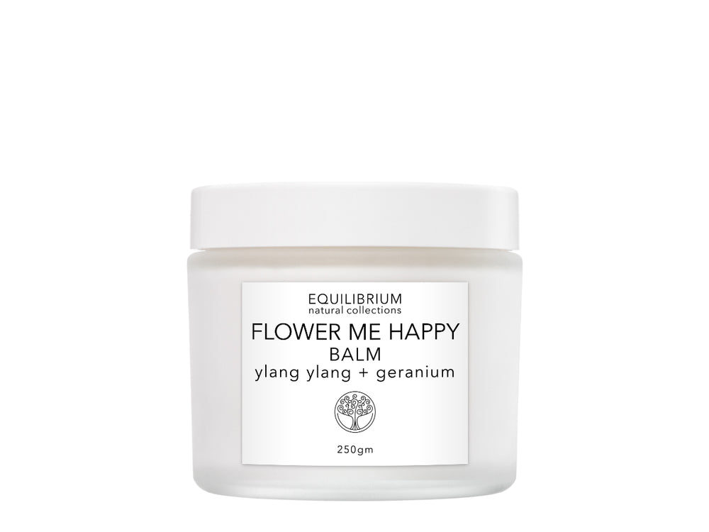 FLOWER ME HAPPY BALM YLANG YLANG + GERNIUM 250ML