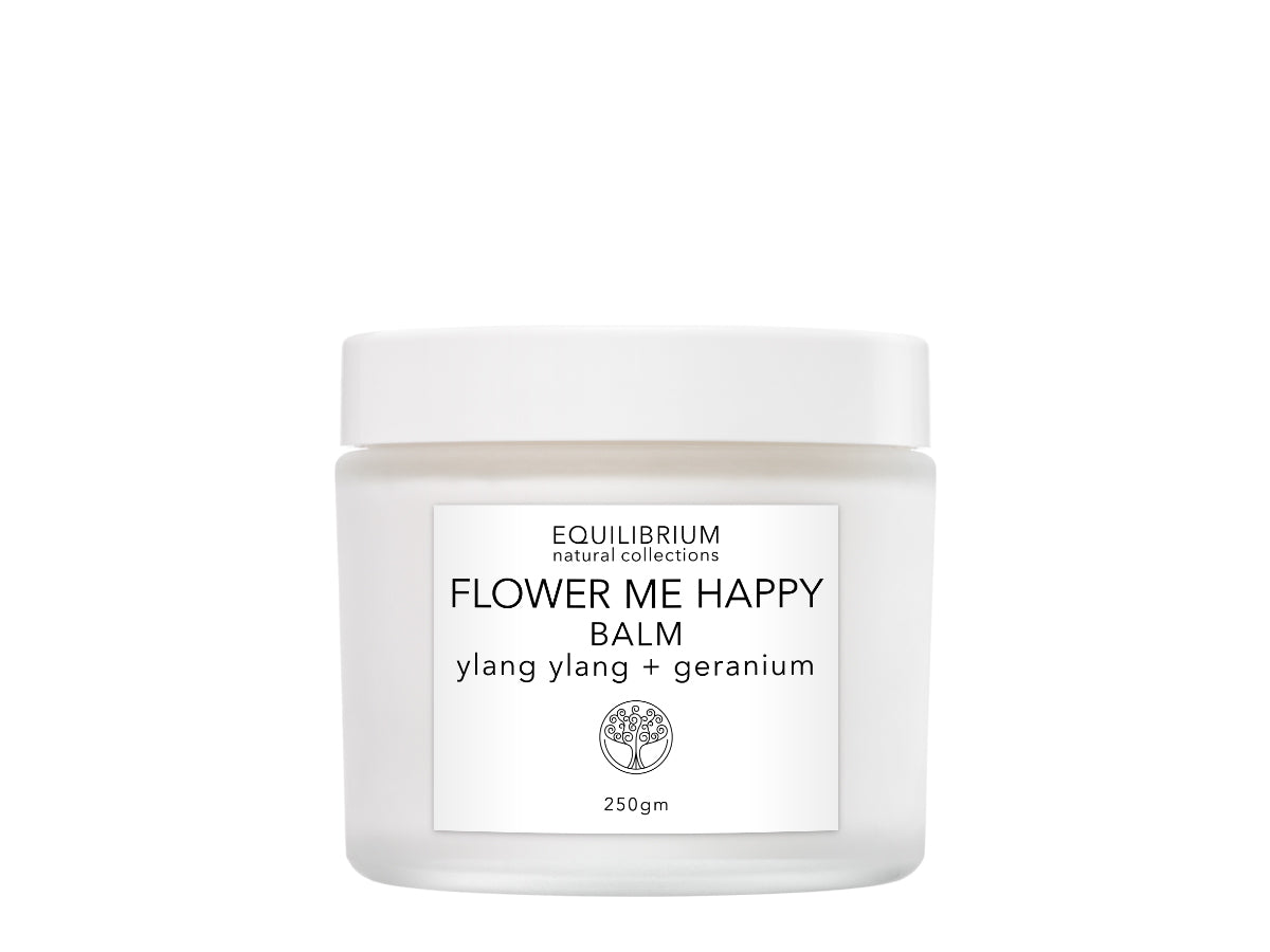 FLOWER ME HAPPY BALM YLANG YLANG + GERNIUM 250ML