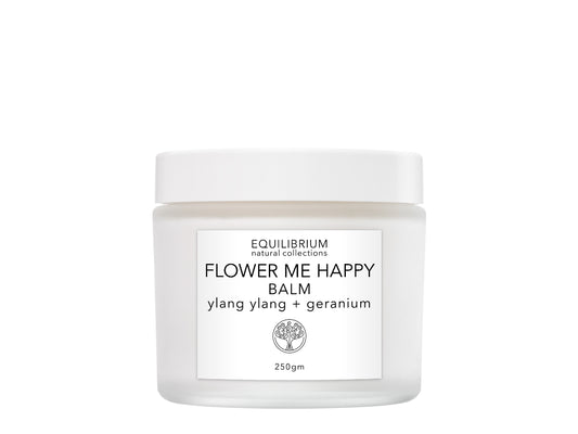 FLOWER ME HAPPY BALM YLANG YLANG + GERNIUM 250ML