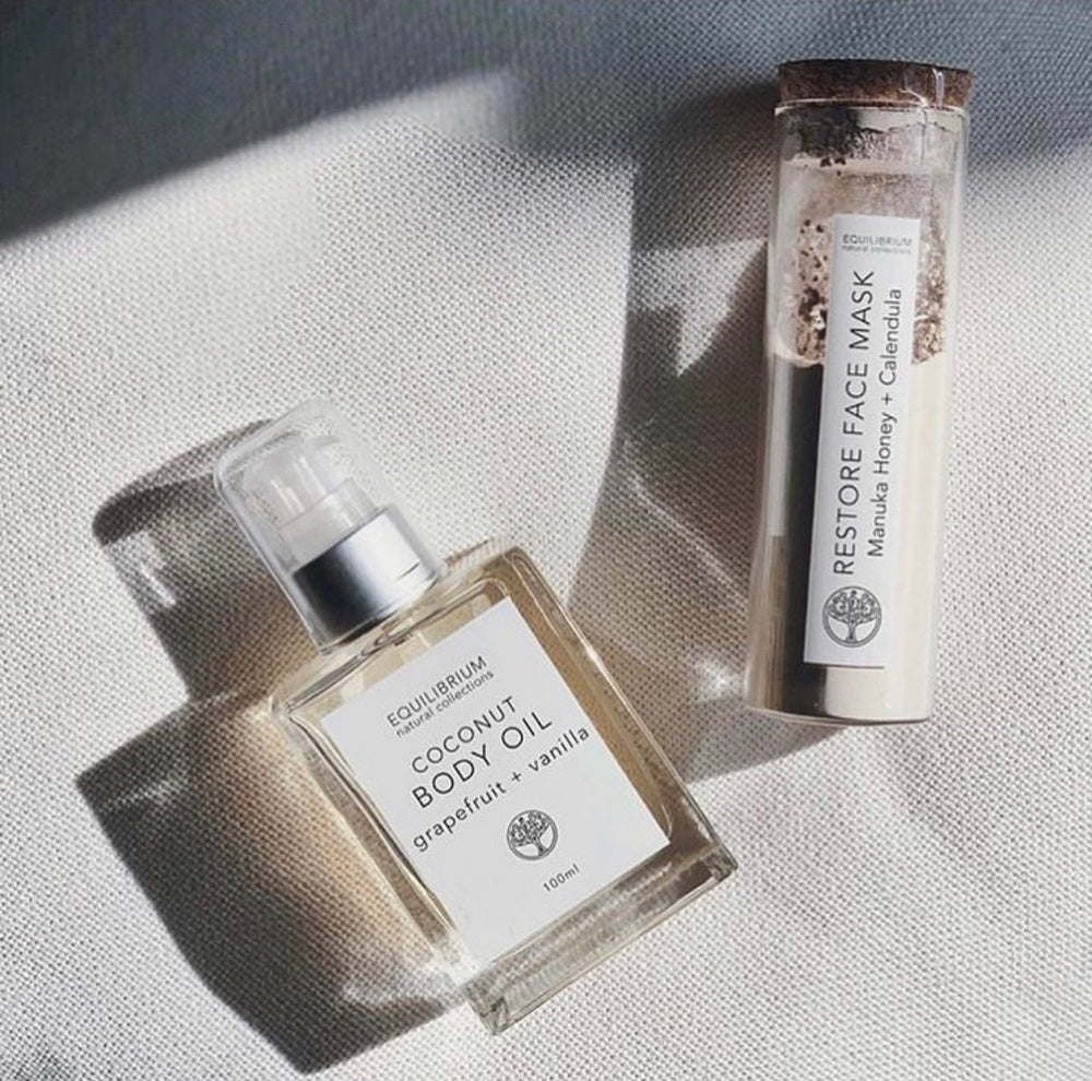 COCONUT BODY OIL GRAPEFRUIT + VANILLA 100ML