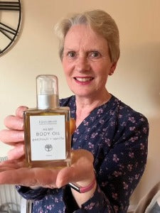 HEMP BODY OIL PATCHOULI + VANILLA 100ML