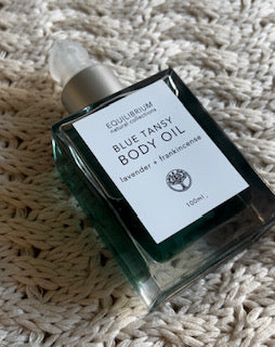 BLUE TANSY BODY OIL LAVENDER + FRANKINCENSE 100ML