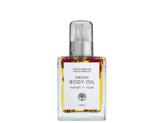 Argan, Rose & Neroli Body Oil: Feed the Skin, Nourish the Heart with Australian Handcrafted Aromatherapy Oils.      PERFECT GIFT!